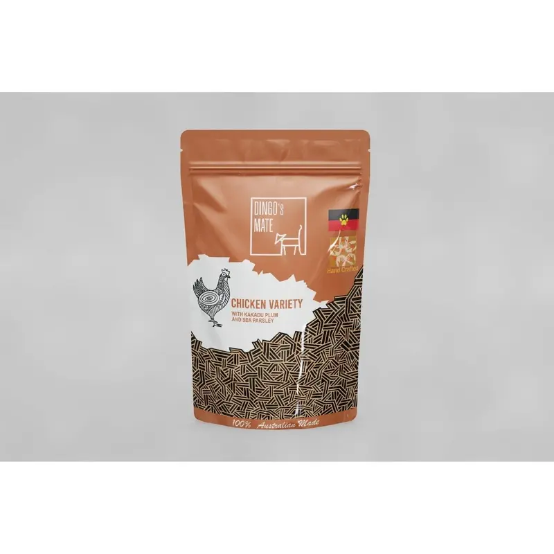 Dingos Mate Chicken Variety Pack Dog Treats 200g