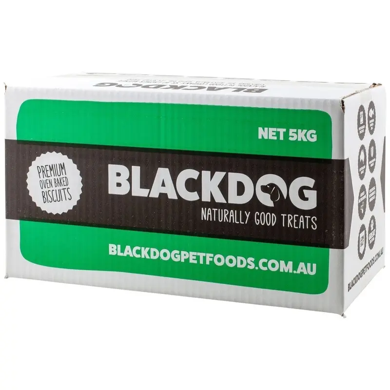 Blackdog Premium Dog Biscuits Double Cheese and Bacon 5kg :->>