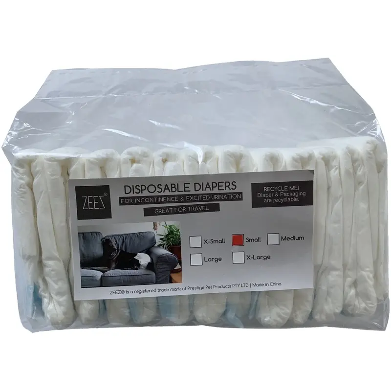 ZeeZ Disposable Dog Diaper Small 12 Pack :->>