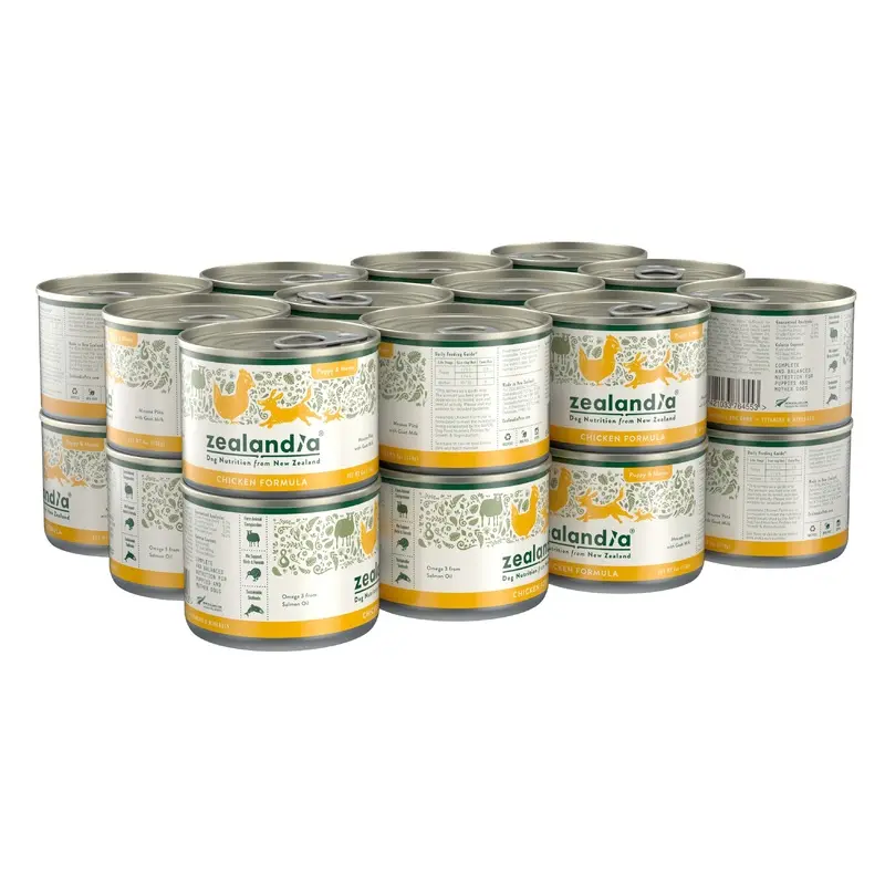 Zealandia Puppy and Mama Chicken Mousse Pate Wet Food 170g x24 :->>