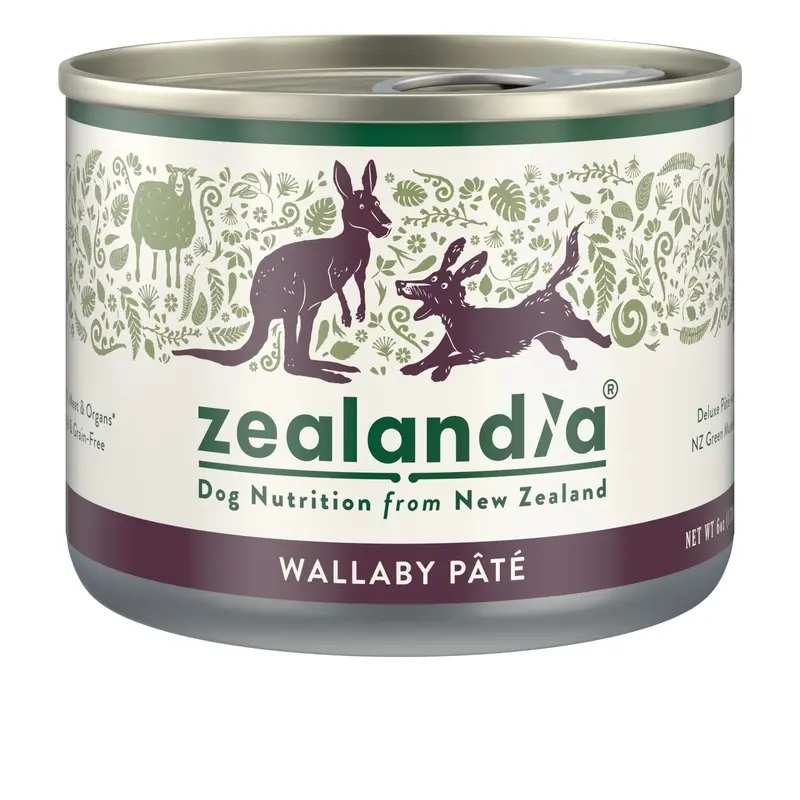 Zealandia Wallaby Pate Adult Dog Wet Food 170g :->>
