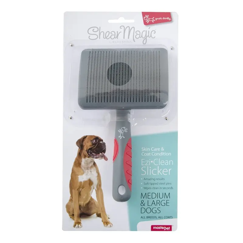 Yours Droolly Shear Magic Ezi-Clean Slicker Medium and Large Dogs