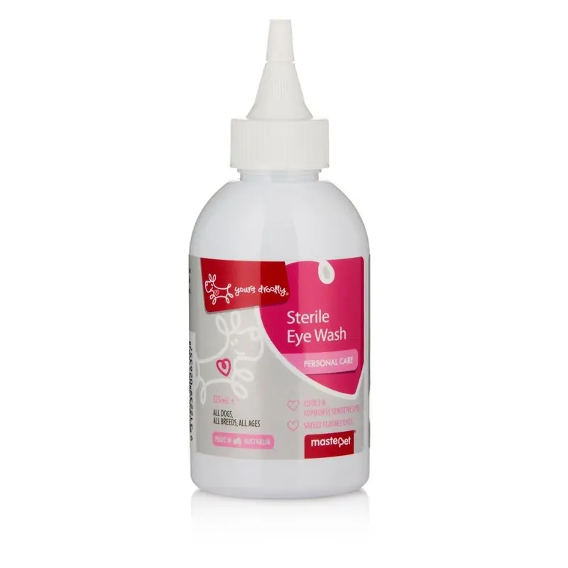Yours Droolly Eye Wash for Dogs 125ml
