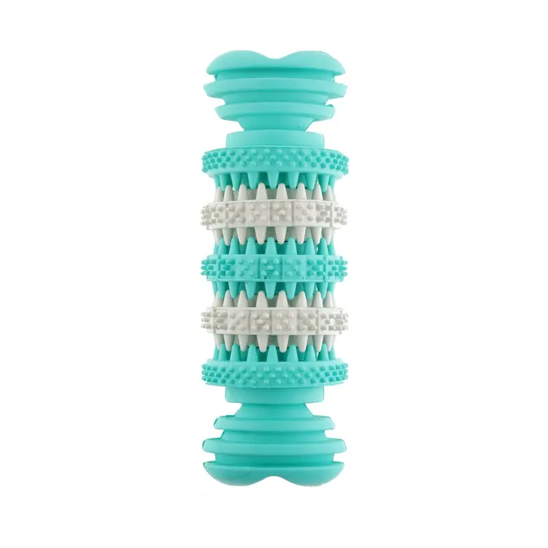 Yours Droolly Fresheeze Dental Bone Rotate Dog Toy Medium