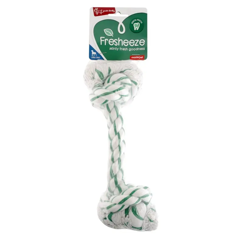 Yours Droolly Fresheeze Mint Rope Dog Toy Large