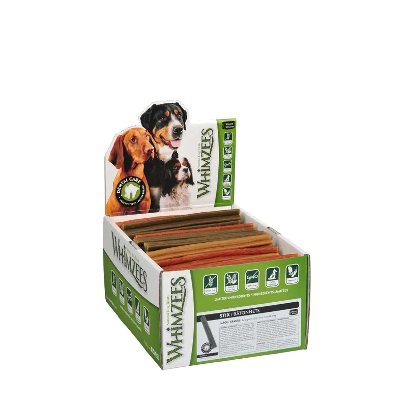 Whimzees Stix Dental Dog Treats Small 150 Pack