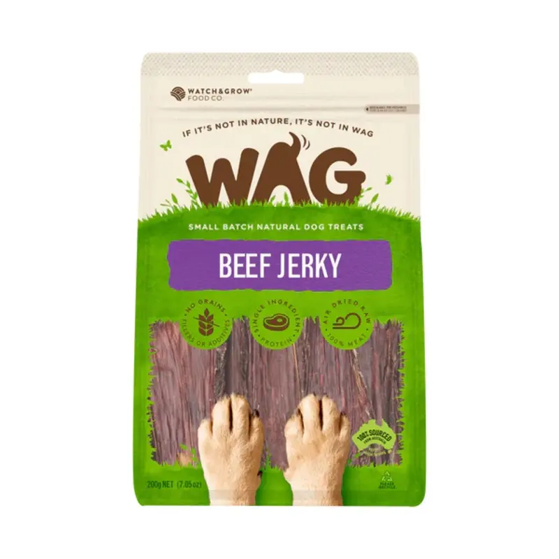 Wag Beef Jerky 200g