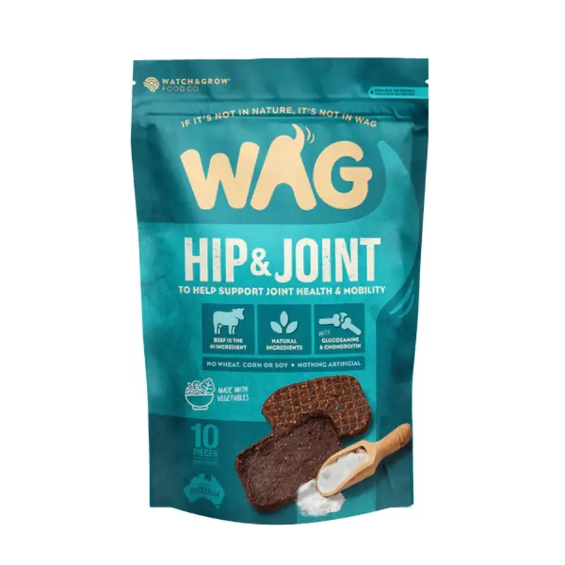 Wag Beef Jerky Hip & Joint 10 Pack