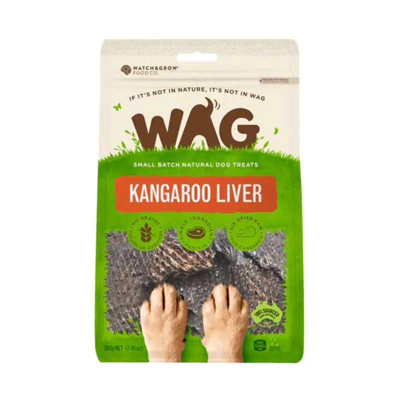Wag Kangaroo Liver 200g