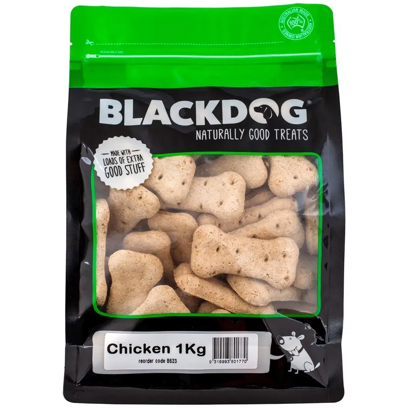 Blackdog Chicken Dog Biscuits 1kg :->>