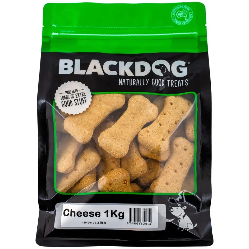 Blackdog Cheese Dog Biscuits 1kg :->>
