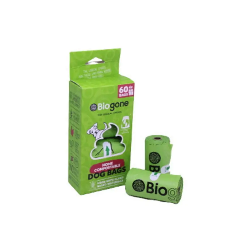 Biogone Compostable Dog Waste Bags 4 Pack***