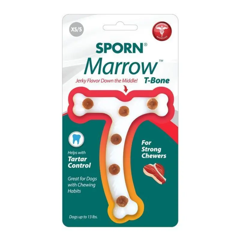 Sporn Marrow T-Bone Small Dog Toy :->>