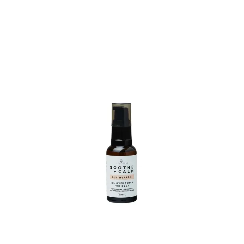Shy Tiger Soothe and Calm Gut Health and Travel Support Serum for Dogs 30ml***