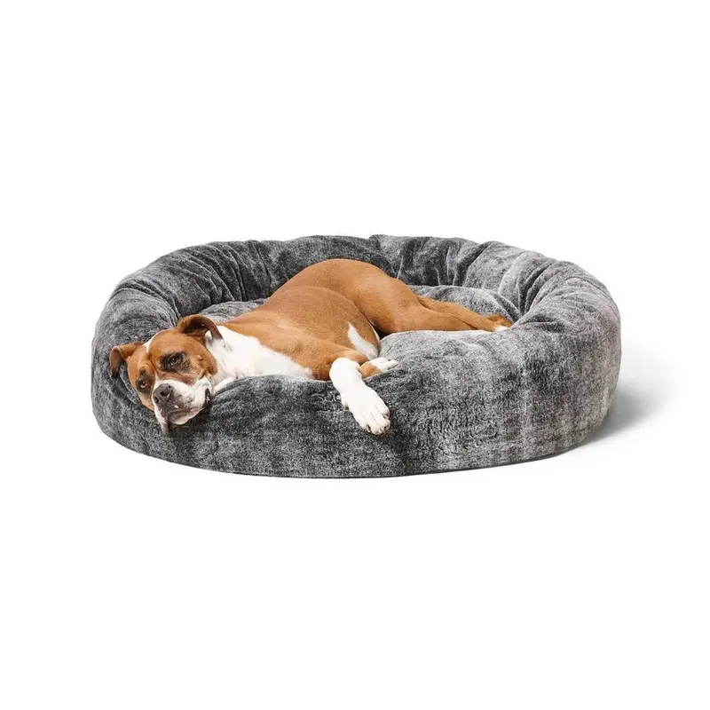 Snooza Cuddler Chinchilla Dog Bed Extra Large