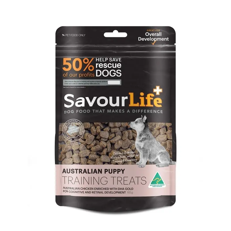 SavourLife Australian Puppy Training Dog Treats 165g :->>