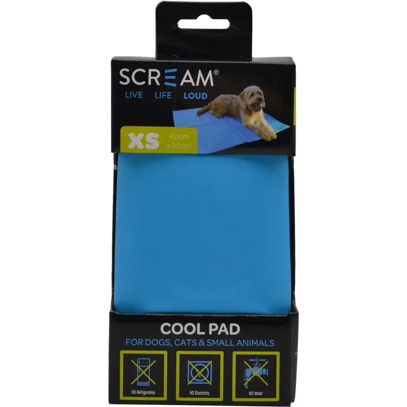 Scream Cool Pad Blue Extra Small :->>