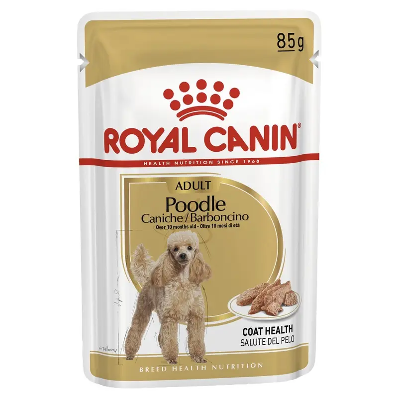 Royal Canin Dog Poodle Adult Wet Food Pouch 85g :->>