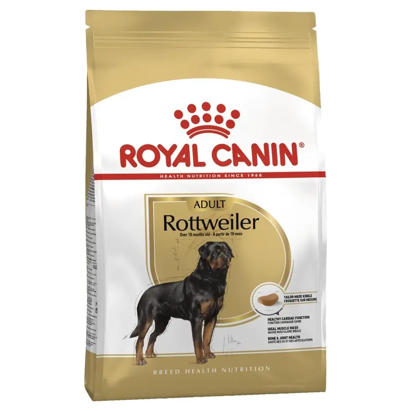 Royal Canin Dog Rottweiler Adult Dry Food 12kg :->>