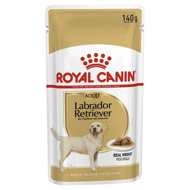 Royal Canin Dog Labrador Retriever Wet Food Pouch 140g :->>
