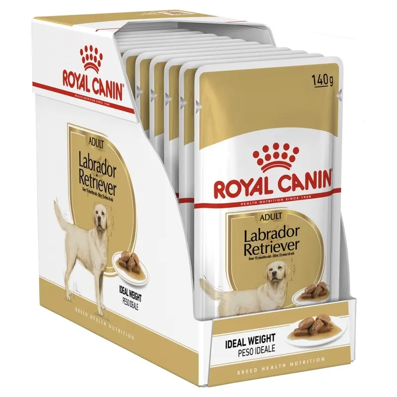 Royal Canin Dog Labrador Retriever Wet Food Pouches 140g x 10 :->>