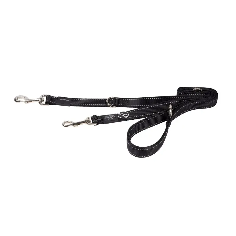 Rogz Specialty Extra Large Dog Multi-Lead Black :->>