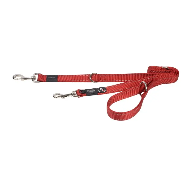 Rogz Specialty Extra Large Dog Multi-Lead Red :->>