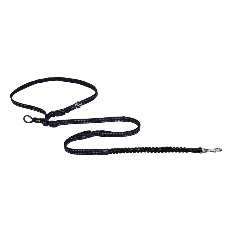 Rogz Specialty Handsfree Large Dog Lead Black :->>