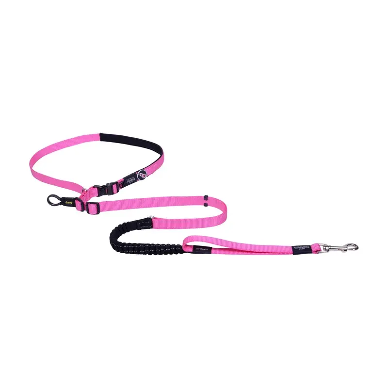Rogz Specialty Handsfree Large Dog Lead Pink :->>