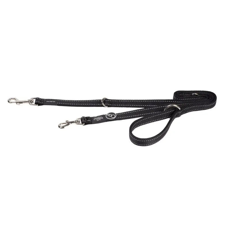 Rogz Specialty Large Dog Multi-Lead Black :->>