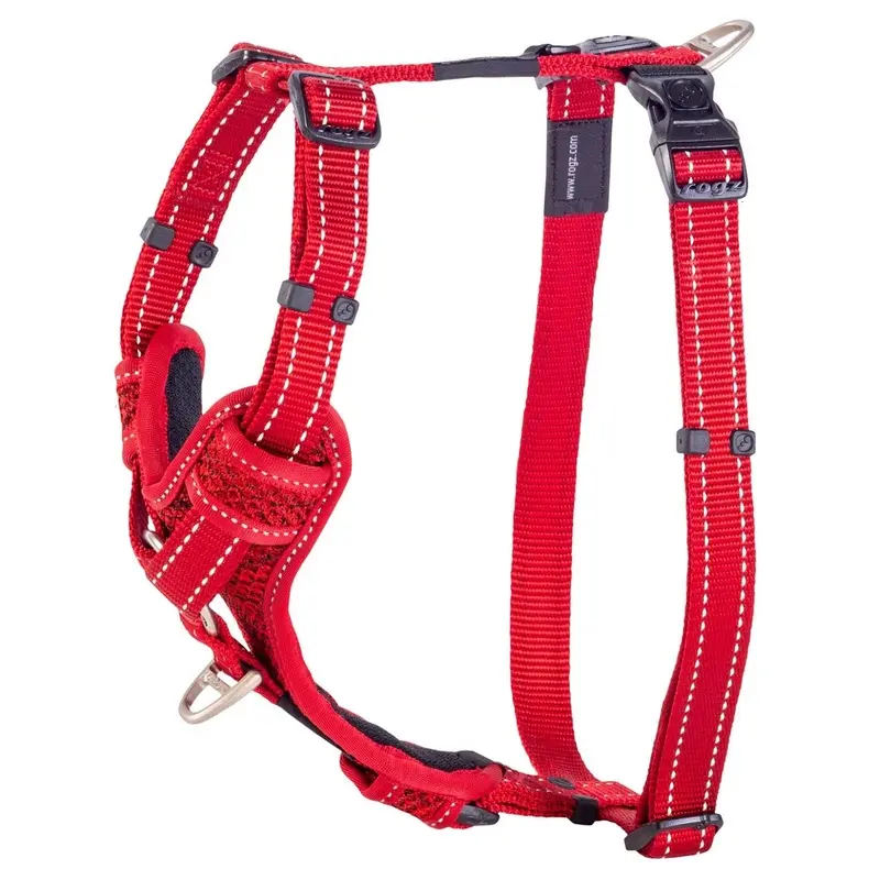 Rogz Control Dog Harness Red Large :->>