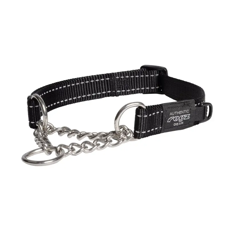 Rogz Control Large Dog Obedience Collar Black :->>