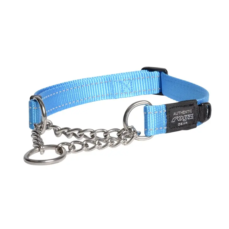 Rogz Control Large Dog Obedience Collar Turquoise :->>