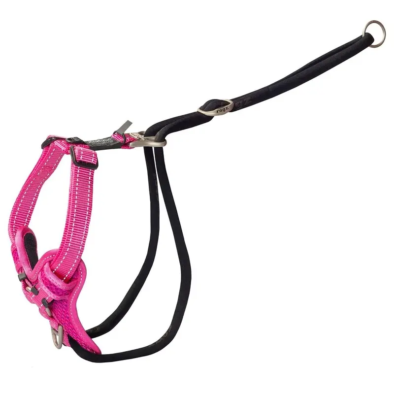 Rogz Control Stop Pull Dog Harness Pink Large :->>