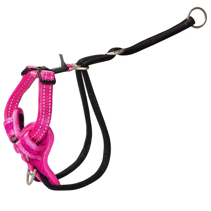 Rogz Control Stop Pull Dog Harness Pink Medium :->>