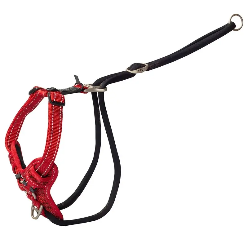 Rogz Control Stop Pull Dog Harness Red Large :->>