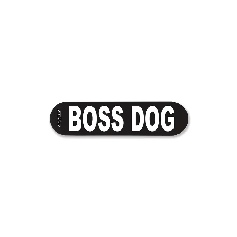 Rogz Pre-Made Badge Boss Dog Sml :->>