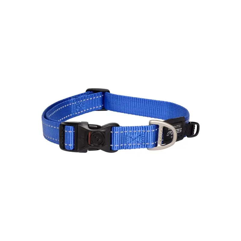 Rogz Classic Large Dog Collar Blue :->>