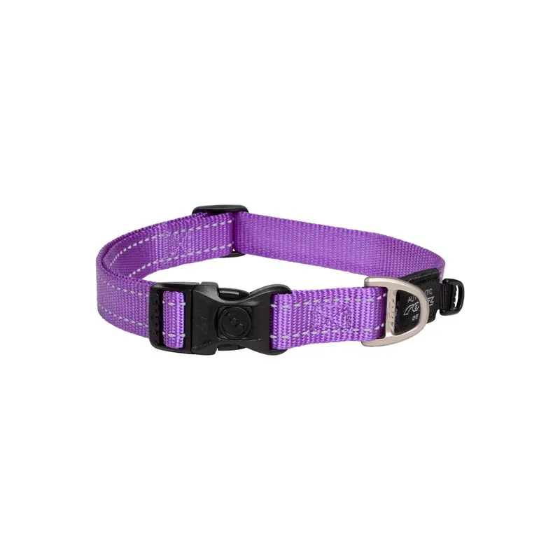 Rogz Classic Large Dog Collar Purple :->>