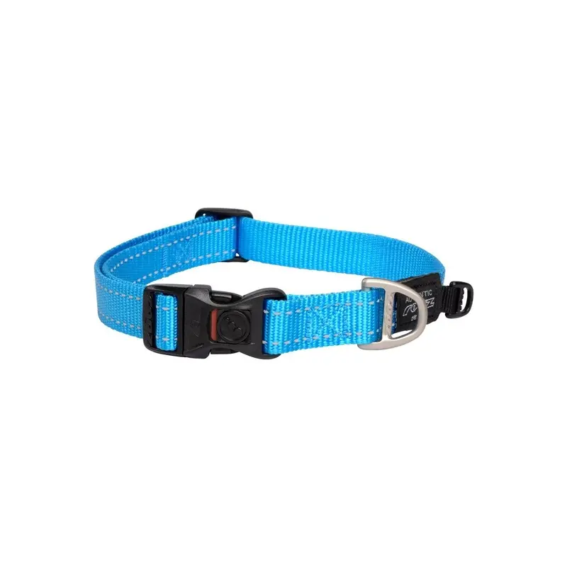 Rogz Classic Large Dog Collar Turquoise :->>