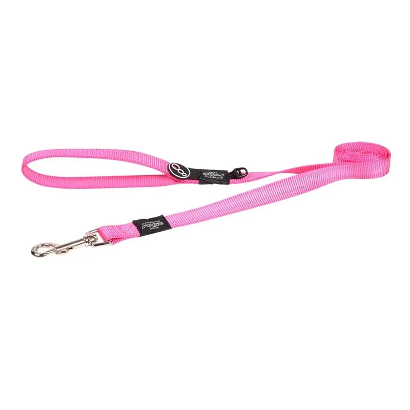 Rogz Classic Large Dog Lead Pink :->>
