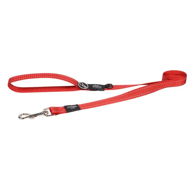 Rogz Classic Large Dog Lead Red :->>