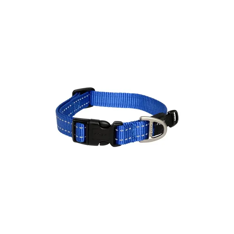 Rogz Classic Medium Dog Collar Blue :->>