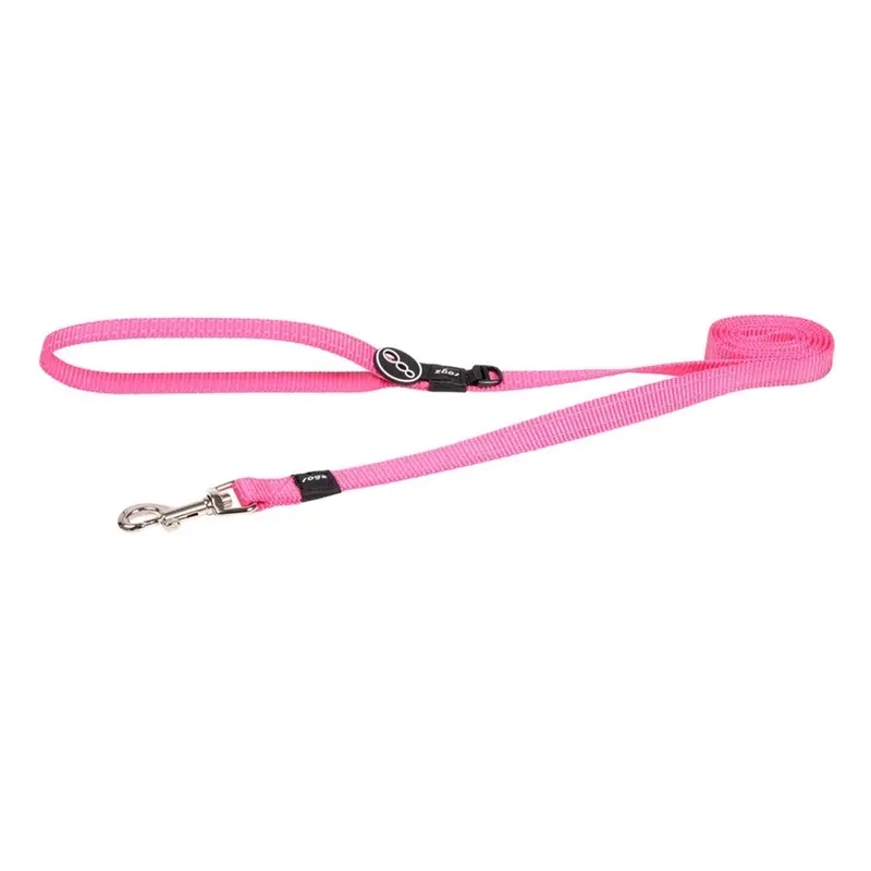 Rogz Classic Medium Dog Lead Pink :->>