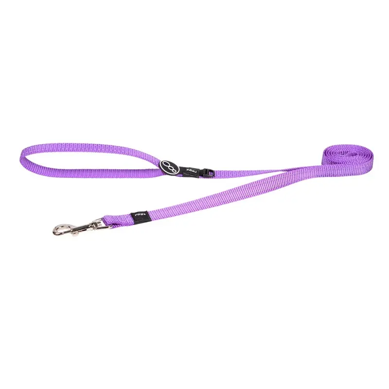 Rogz Classic Medium Dog Lead Purple :->>
