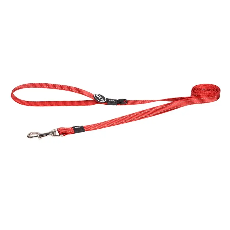 Rogz Classic Medium Dog Lead Red :->>