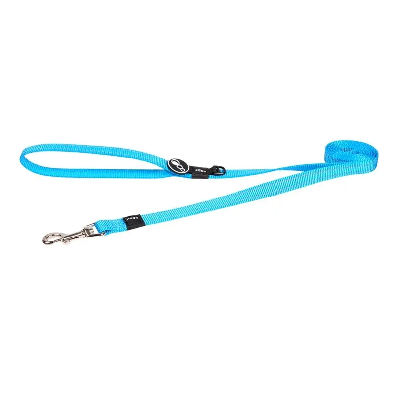 Rogz Classic Medium Dog Lead Turquoise :->>