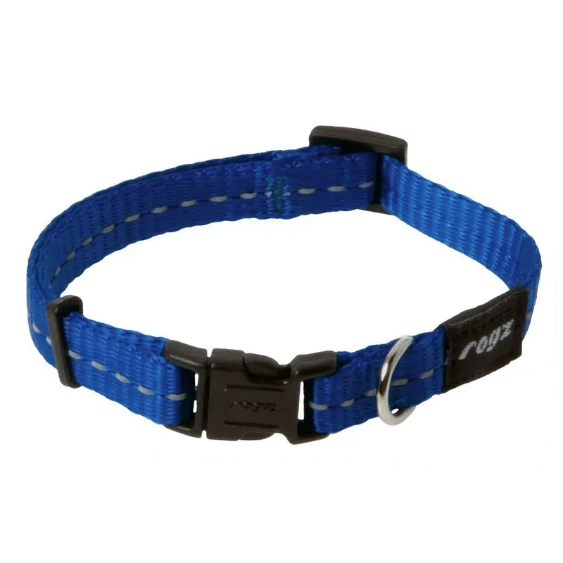 Rogz Classic Small Dog Collar Blue :->>
