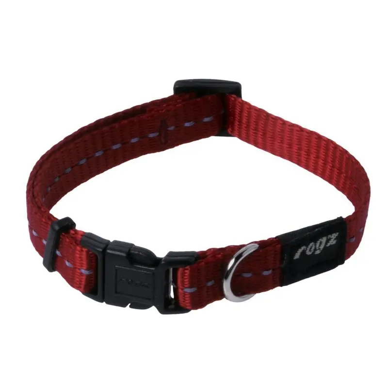 Rogz Classic Small Dog Collar Red :->>