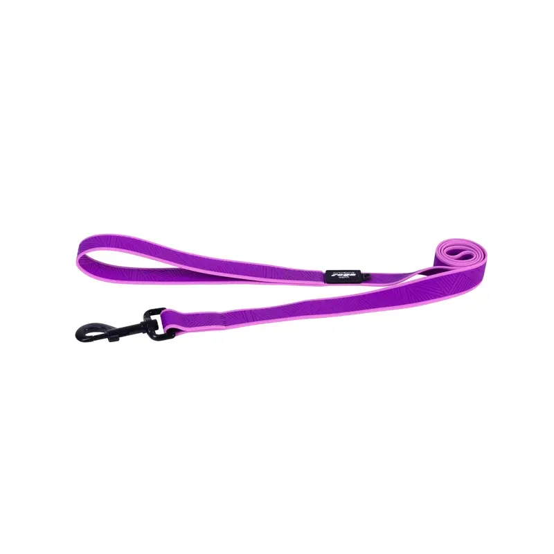 Rogz Classic Amphibian Purple Dog Lead Extra Large :->>